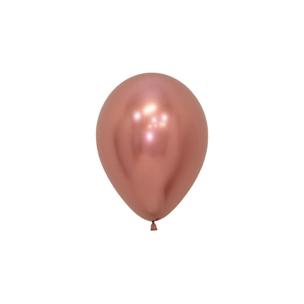 Balony Reflex Rose Gold 12cm 50szt