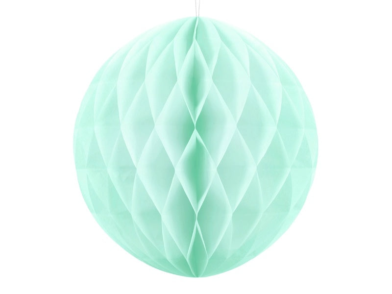 Honeycomb Ball Mint Green 30cm