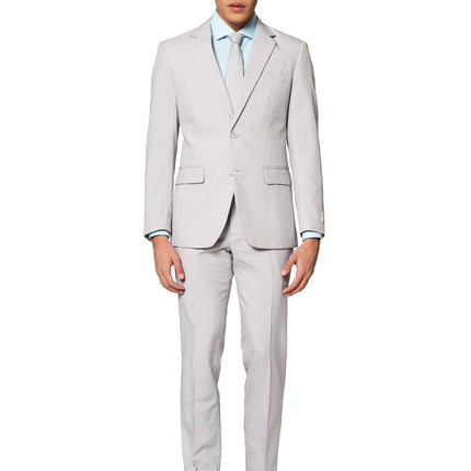 Szary garnitur męski <tc>OppoSuits</tc>