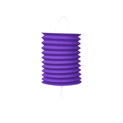Lampion fioletowy 16 cm