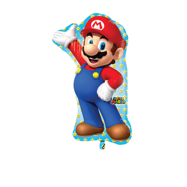 Balon na hel Super Mario XL 83 cm pusty