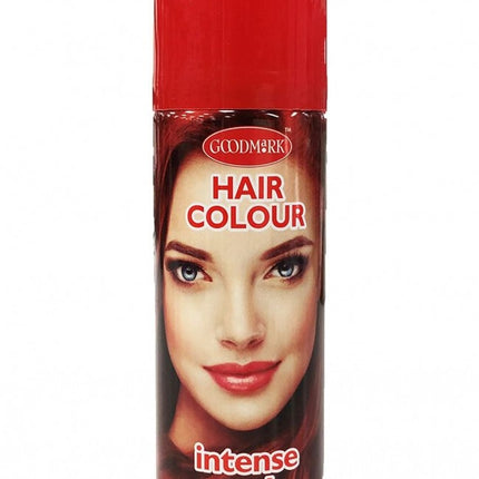 Lakier do włosów czerwony 125 ml