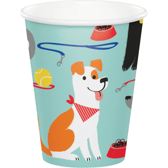 Kubki dla psów 256ml 8szt