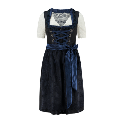 Granatowa sukienka Dirndl Dress Oktoberfest Women 2 Pieces