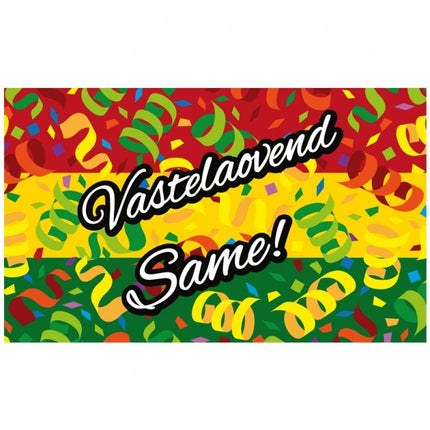 Flaga ścienna Vastelaovend Same 90X150