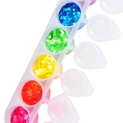 Kolorowe błyszczyki fluorescencyjne 6 szt.
