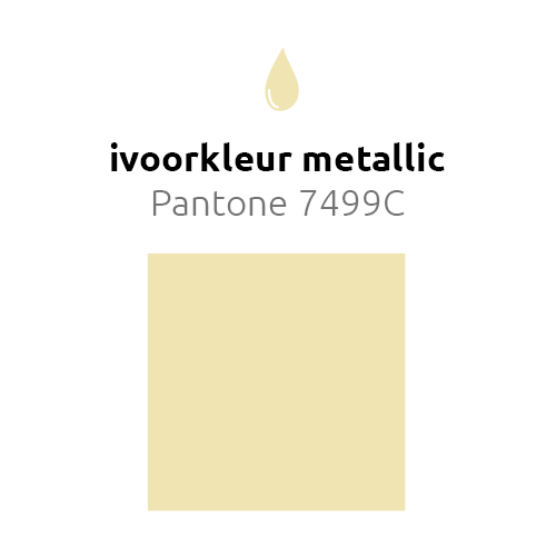 Balony metaliczne w kolorze kości słoniowej 30cm 50szt