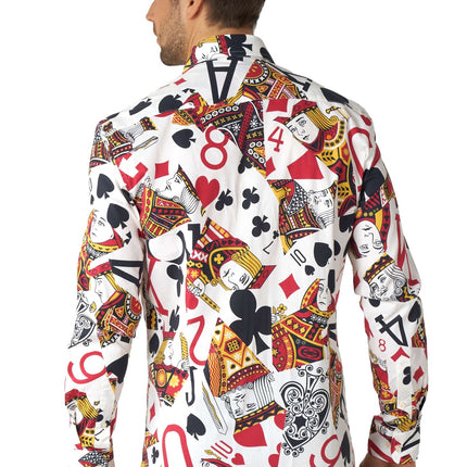 Casino Playing Cards Shirt Men <tc>OppoSuits</tc>