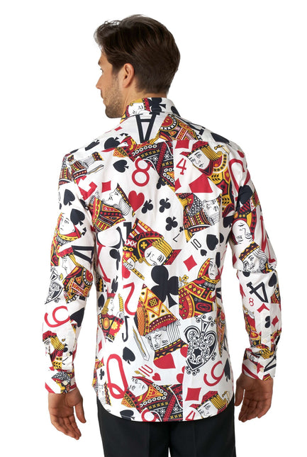 Casino Playing Cards Shirt Men <tc>OppoSuits</tc>