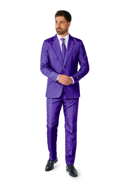 Fioletowy garnitur męski <tc>Suitmeister</tc>