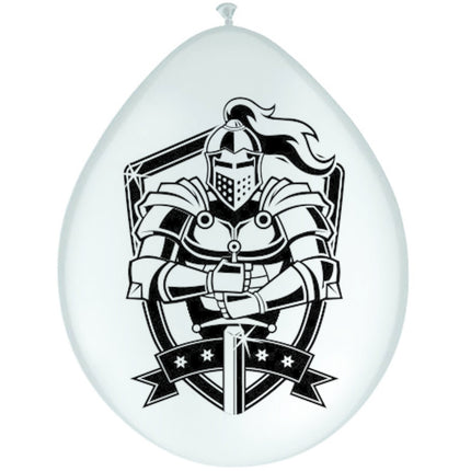 Balony rycerze 8szt 30cm