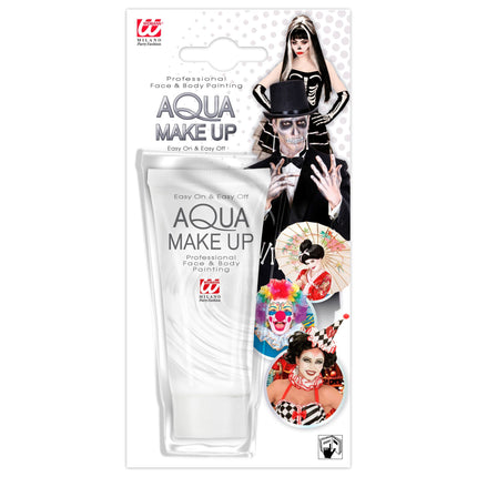 Tubka do makijażu Aqua 30 ml, biała