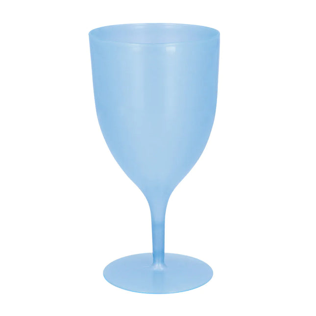Niebieski kieliszek do wina 350 ml