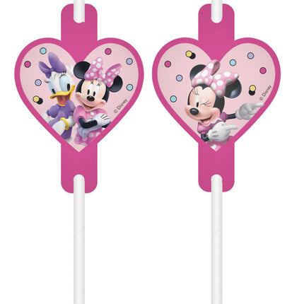 Słomki Minnie Junior 4 szt.
