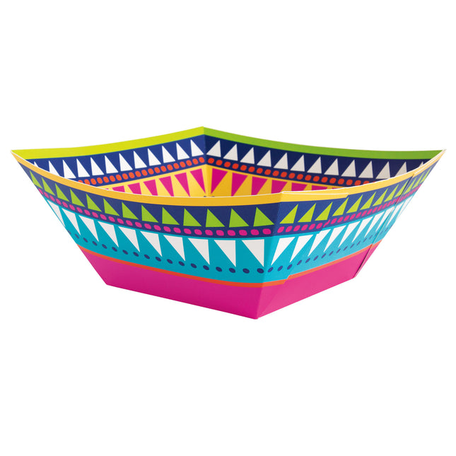 Kolorowy papier do tacek na przekąski Mexico