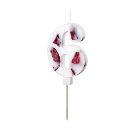 6-letnie płatki świec 8 cm