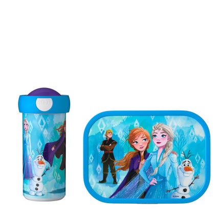 Zestaw obiadowy Campus School kubek+pudełko na lunch Frozen 2