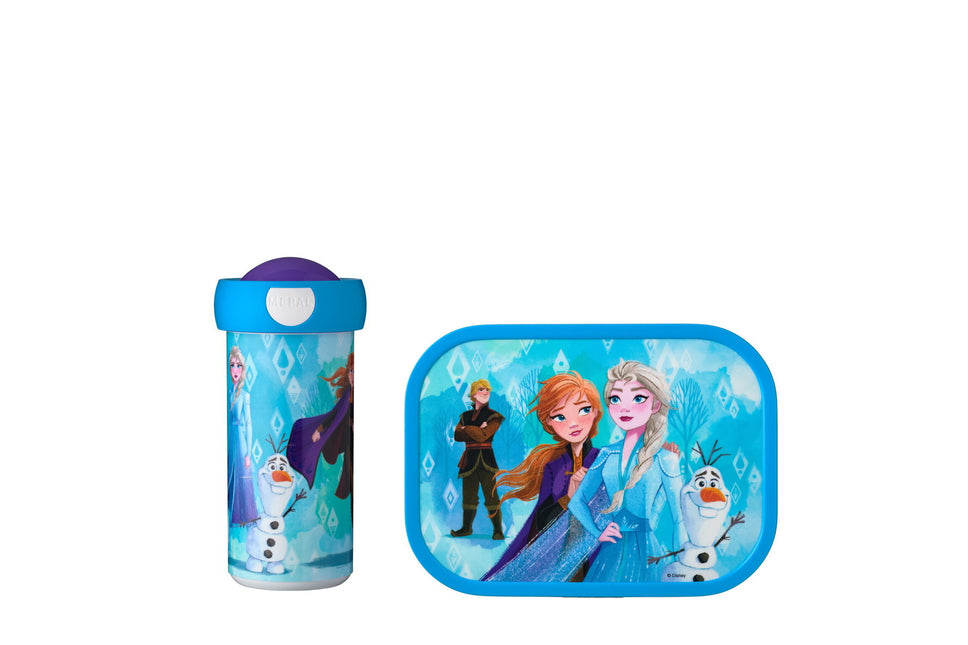 Zestaw obiadowy Campus School kubek+pudełko na lunch Frozen 2