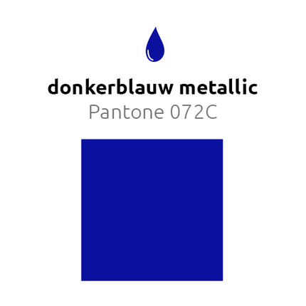 Ciemnoniebieski gigantyczny balon metaliczny 60 cm
