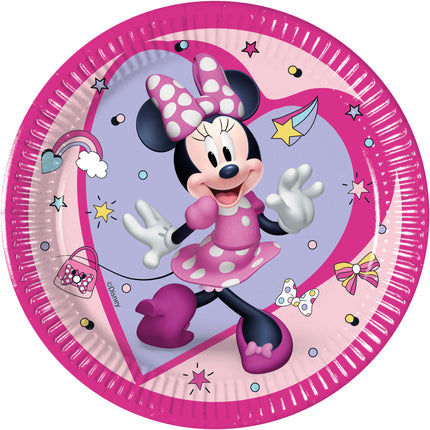 Talerze Minnie Junior 20cm 8szt