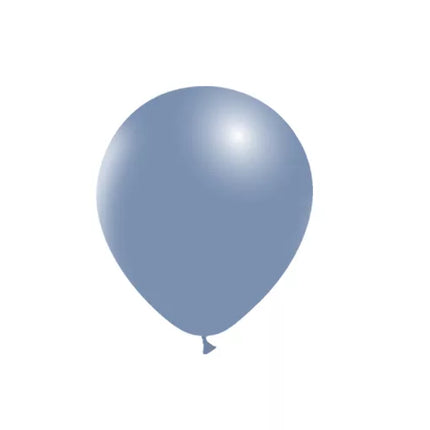 Niebieskie balony Vintage 14cm 100szt