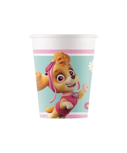 Kubki Paw Patrol kartonowe 200ml 8szt