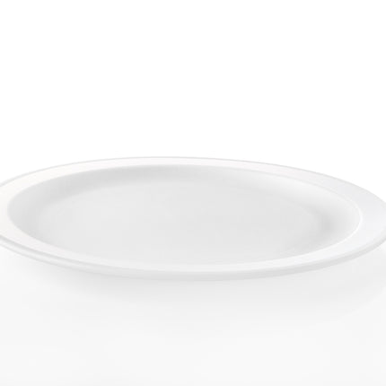 Białe talerze wielokrotnego użytku 27cm 6szt.