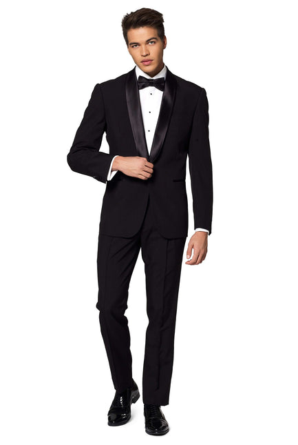 Czarny smoking męski <tc>OppoSuits</tc>