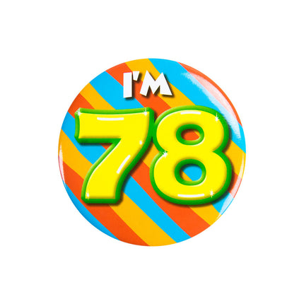 Mam 78 lat Guzik 78 lat 5,5 cm