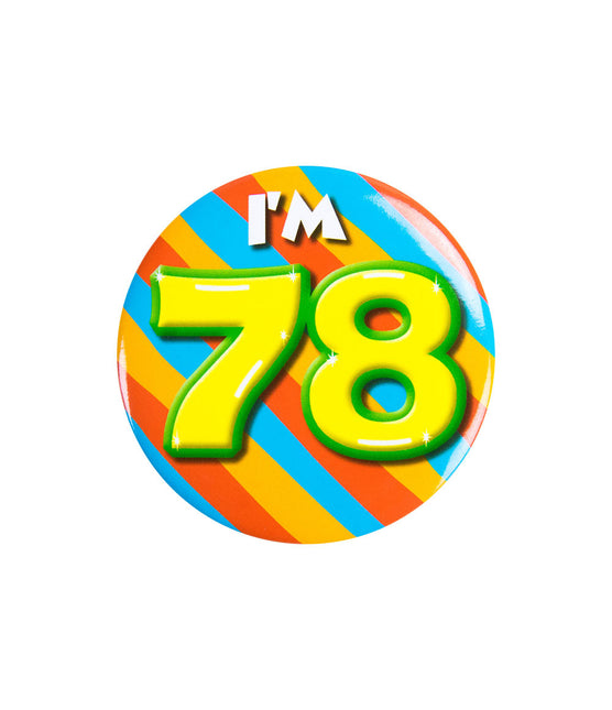 Mam 78 lat Guzik 78 lat 5,5 cm