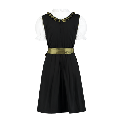 Czarno-zielona sukienka Dirndl Oktoberfest Ladies