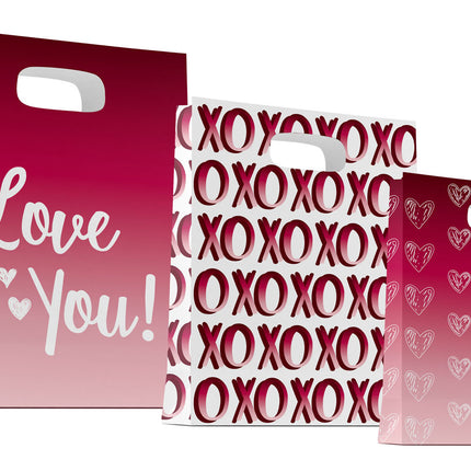 Torba prezentowa Love 3szt