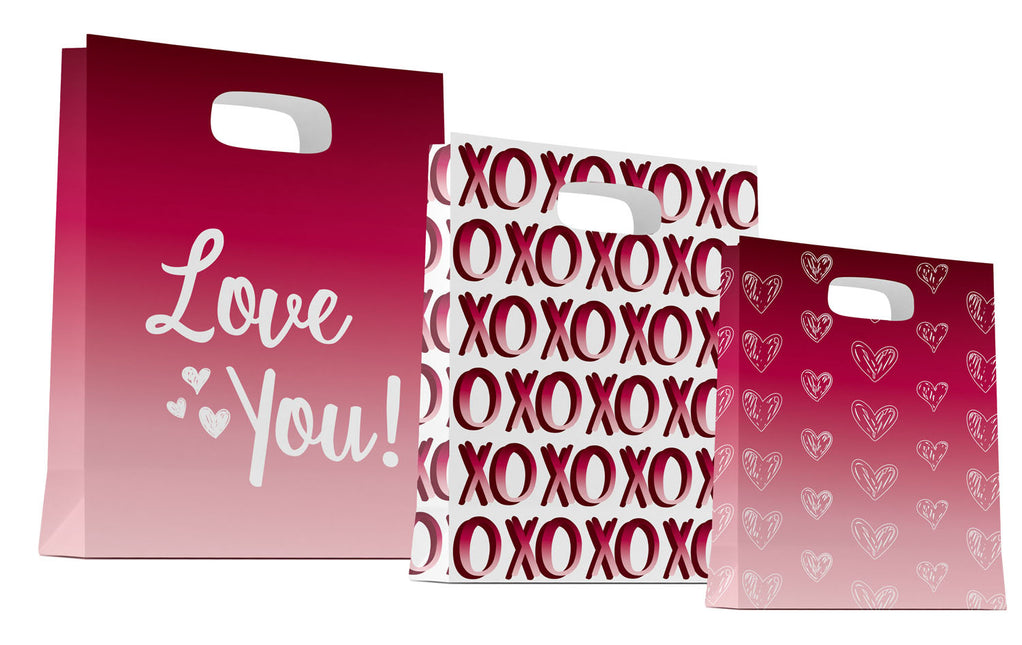 Torba prezentowa Love 3szt