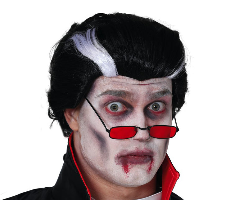 Peruka na Halloween Dracula