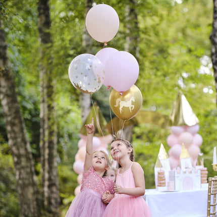 Balony Księżniczki Jednorożec 30cm 5szt