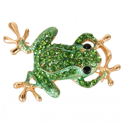 Broszka Żaba 5X4Cm