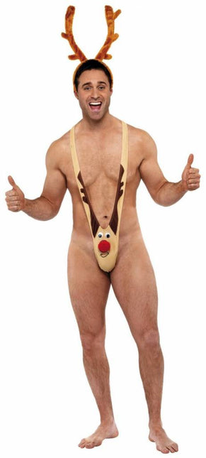 Świąteczne Mankini Rudolf