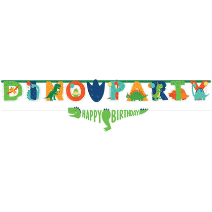 Girlanda z literami Dino 2,3 m