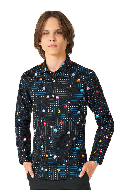 Chłopięca koszulka PAC-MAN dla nastolatków <tc>OppoSuits</tc>