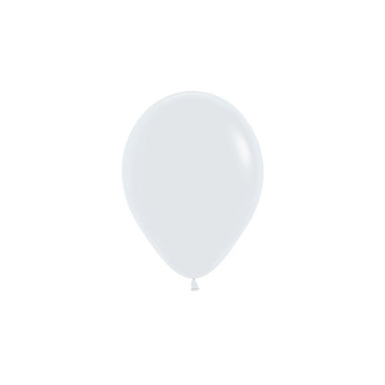 Balony białe 12cm 50szt