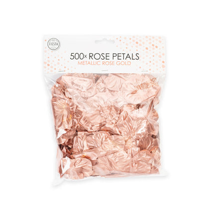 Płatki róż Rose Gold Metalic 500szt