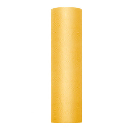 Żółty tiul sztywny 30cm 50m