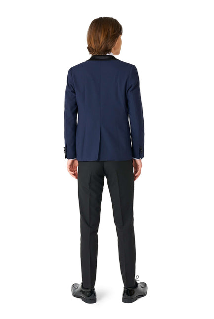 Ciemnoniebieski smoking dla nastolatka <tc>OppoSuits</tc>