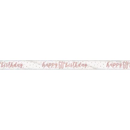 Barrier Ribbon 60 Years Rose Gold 2.75m