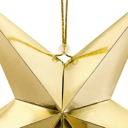 Golden Lampion Star 45 cm