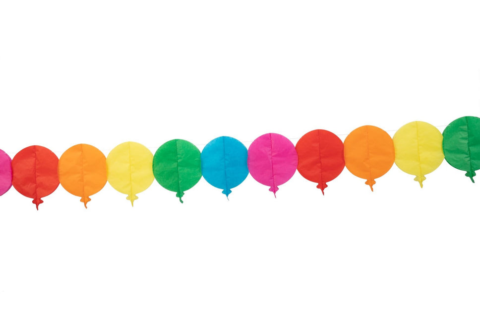 Kolorowe balony girlandowe 6 m