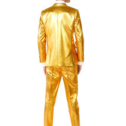 Nastolatek w złotym kombinezonie <tc>OppoSuits</tc>