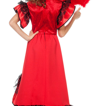 Hiszpański strój flamenco