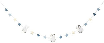 Girlanda Miffy niebieska 3m