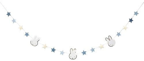 Girlanda Miffy niebieska 3m